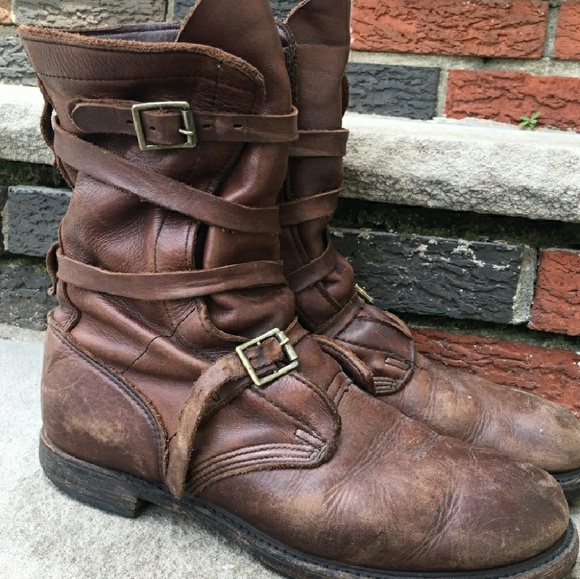 Shoes | Vintage Co Tanker Boots | Poshmark